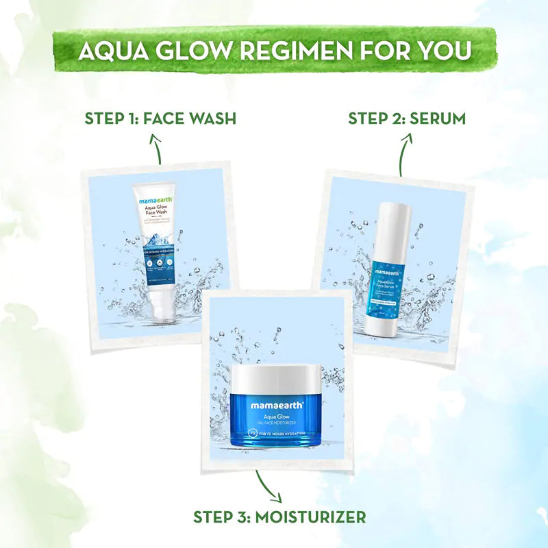 Mamaearth Aqua Glow Face Serum with Himalayan Thermal Water and Hyaluronic Acid (30ml)