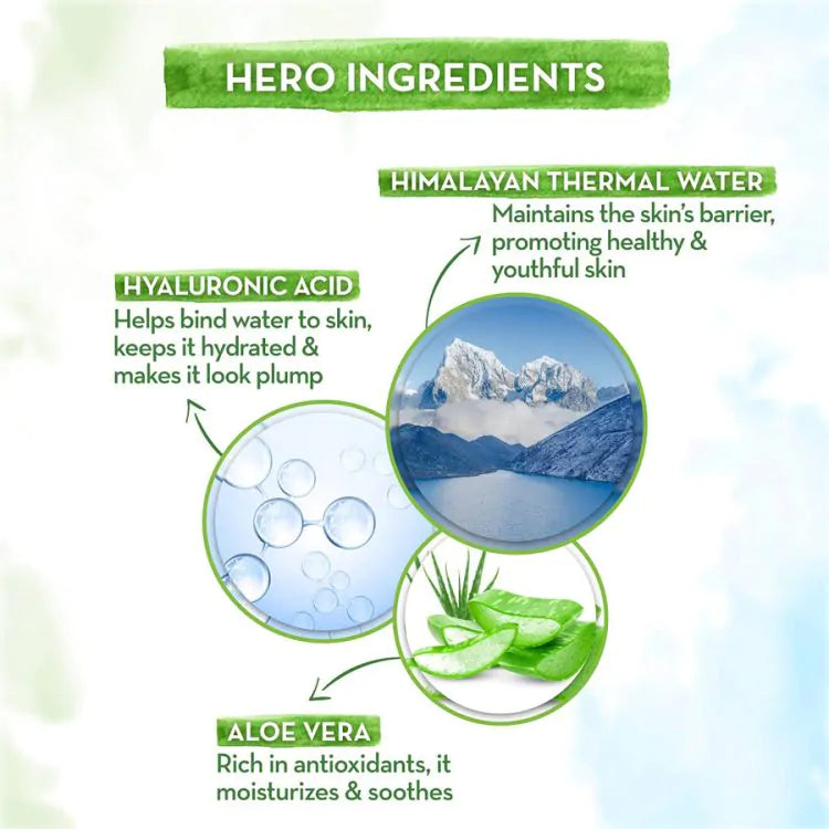 Mamaearth Aqua Glow Face Wash With Himalayan Thermal Water and Hyaluronic Acid for Intense Hydration (100ml)