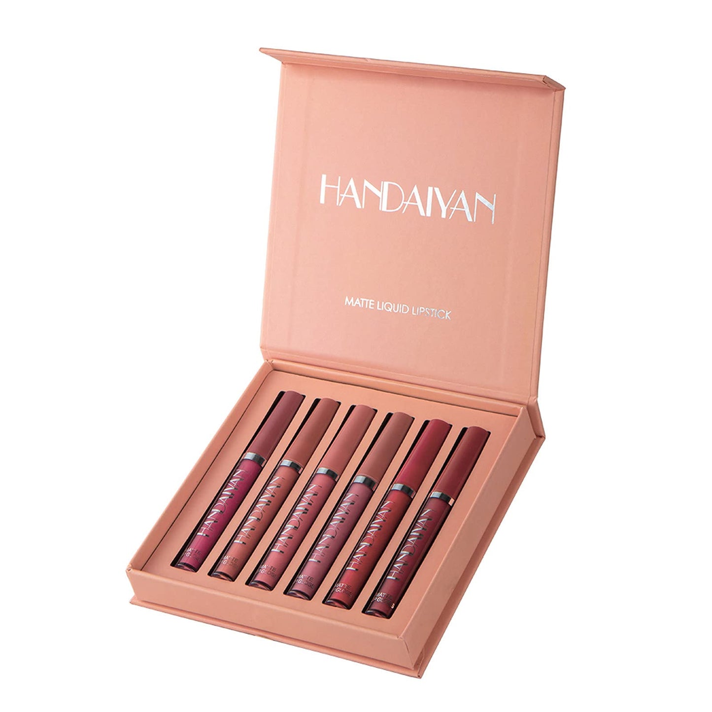Handaiyan 6 pcs Matte Liquid Lipstick set (B)