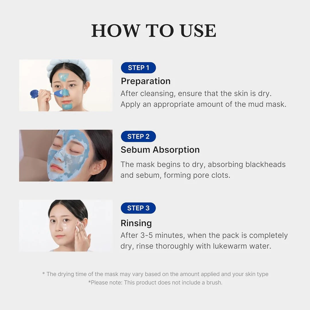 MEDICUBE Zero Pore Blackhead Mud Mask (100g)