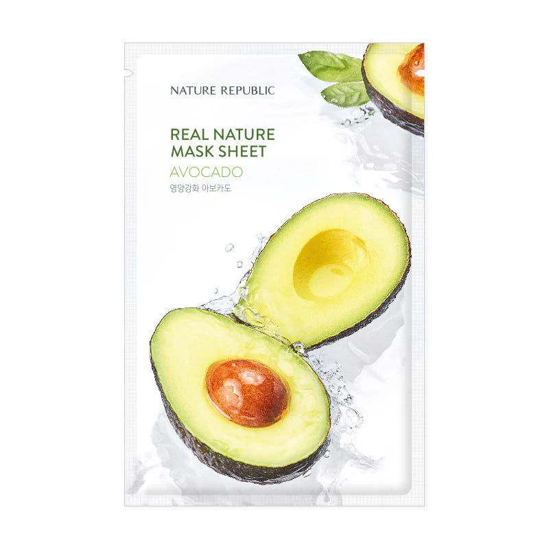 Nature Republic Real Nature Avocado Mask Sheet (23ml)