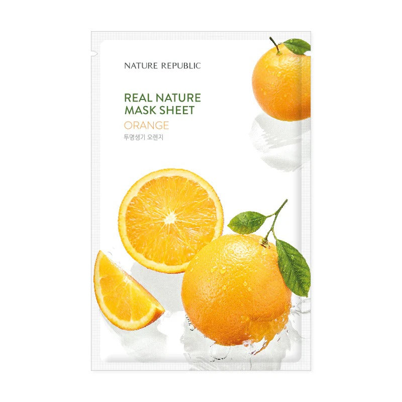 Nature Republic Real Nature Orange Sheet Mask (23ml)