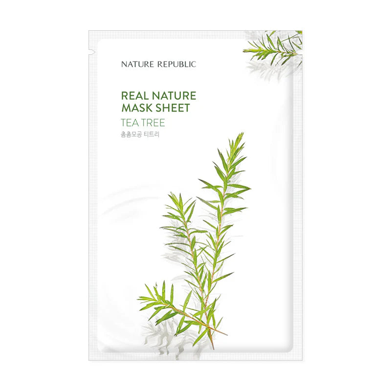 Nature Republic Real Nature Tea Tree Mask Sheet (23ml)