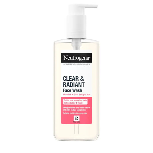 Neutrogena Clear And Radiant Face Wash With Vitamin C (200ml)