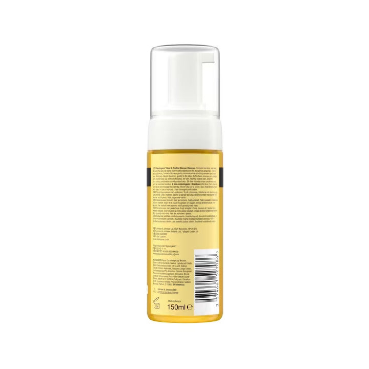 Neutrogena Clear & Soothe Mousse Cleanser (150ml)