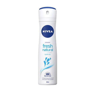 Nivea Fresh Natural female body spray 150ml can