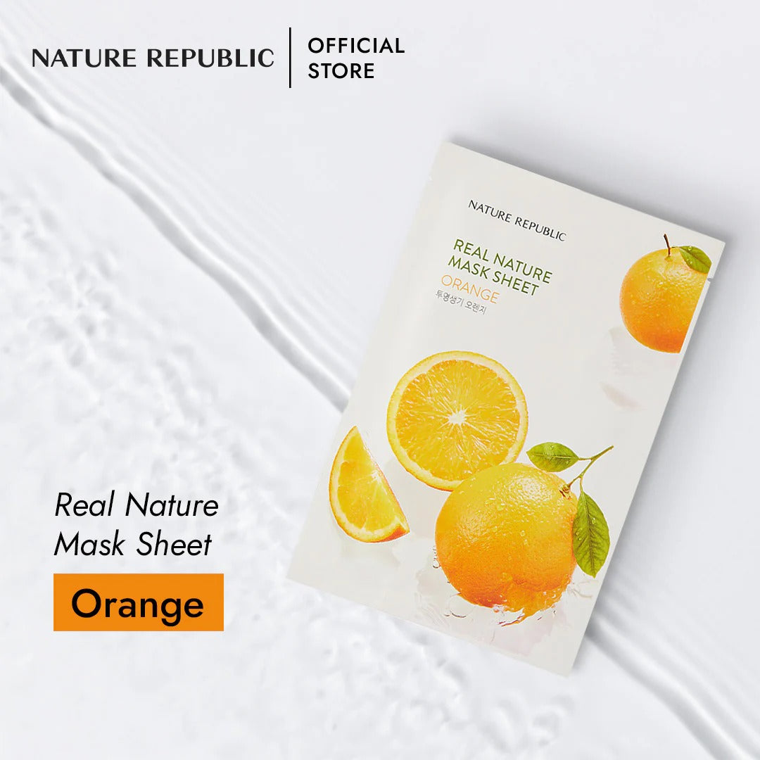 Nature Republic Real Nature Orange Sheet Mask (23ml)