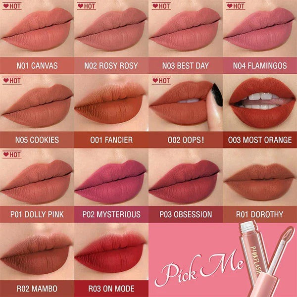 PINKFLASH Melting Matte Waterproof Lipcream - R05