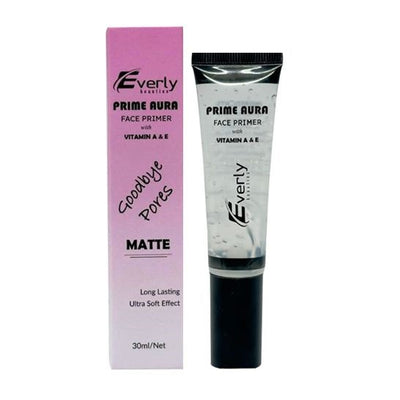 Everly Prime Aura Goodbye Pores Matte Long Lasting Face Primer