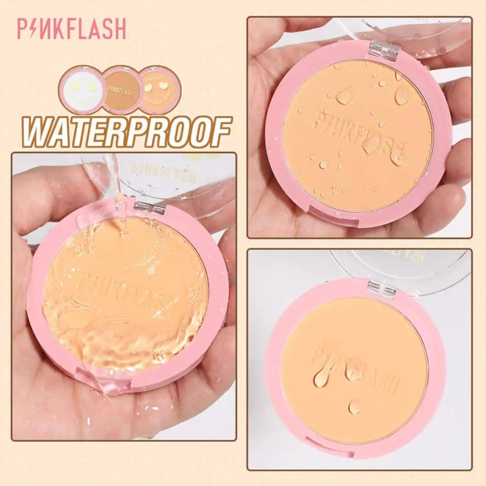 PINKFLASH Lasting Matte Pressed Powder - Shade 000