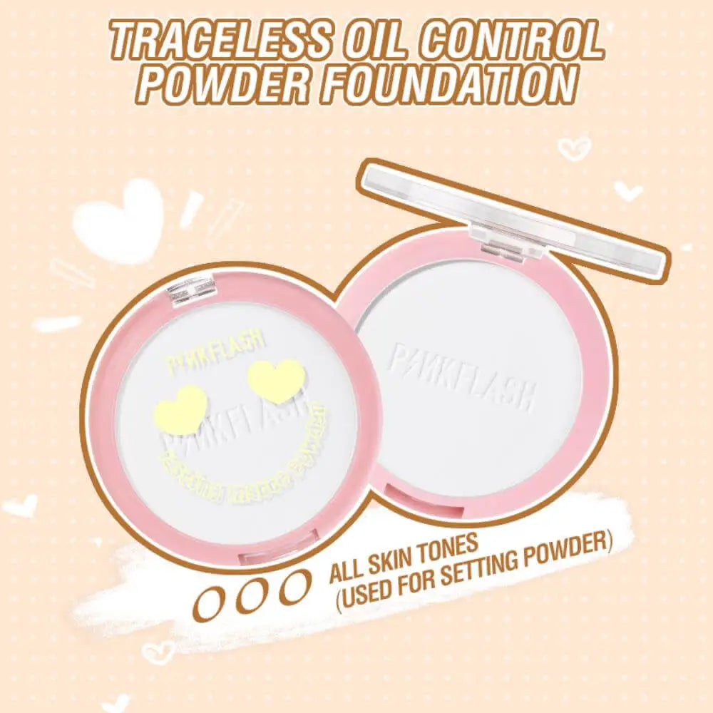 PINKFLASH Lasting Matte Pressed Powder - Shade 000
