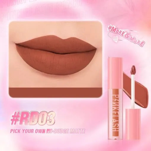 PINKFLASH Transferproof Liquid Matte Lipstick #RD03 (2gm)