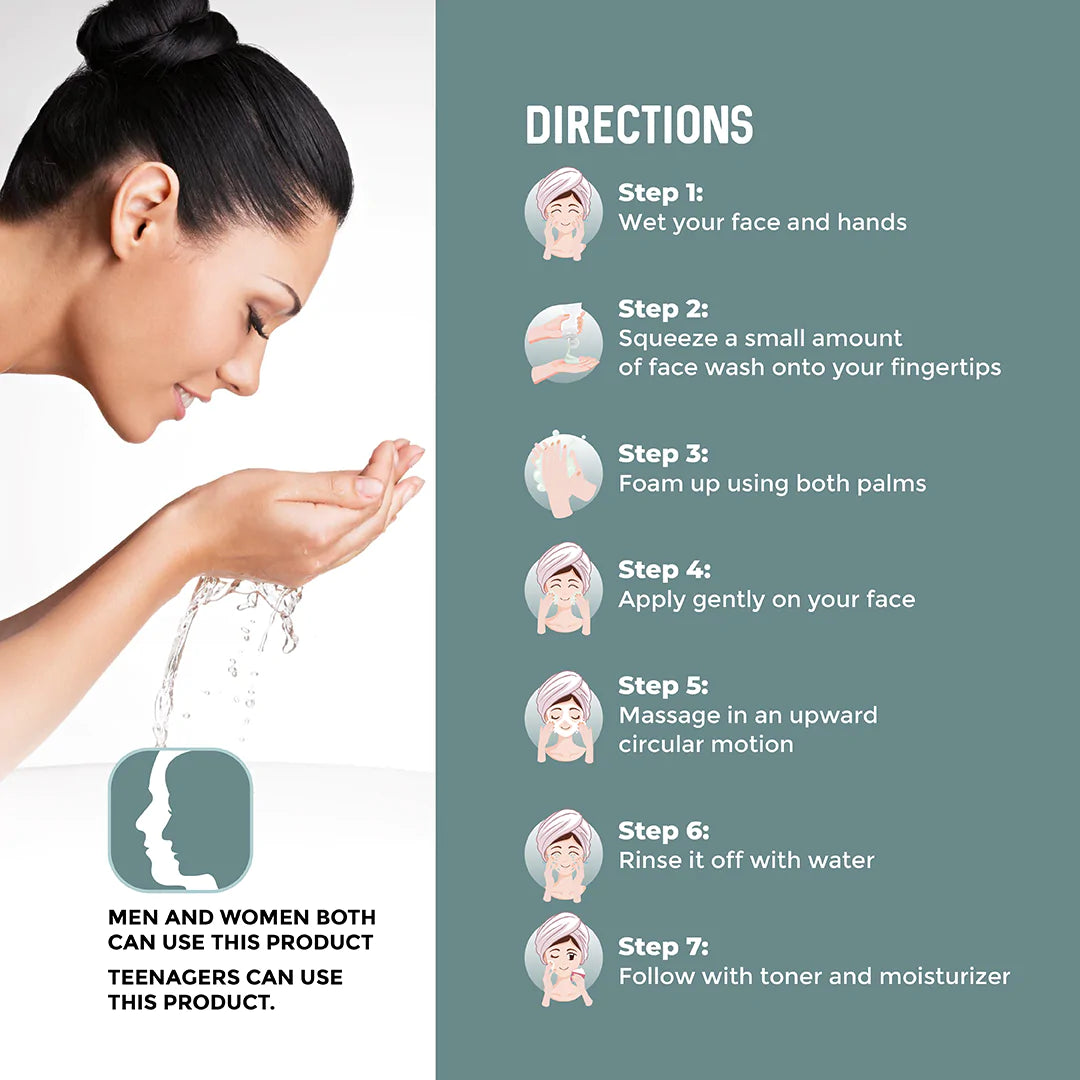 Rajkonna Glow Booster Facial Wash With Jojoba Beads (100ml)