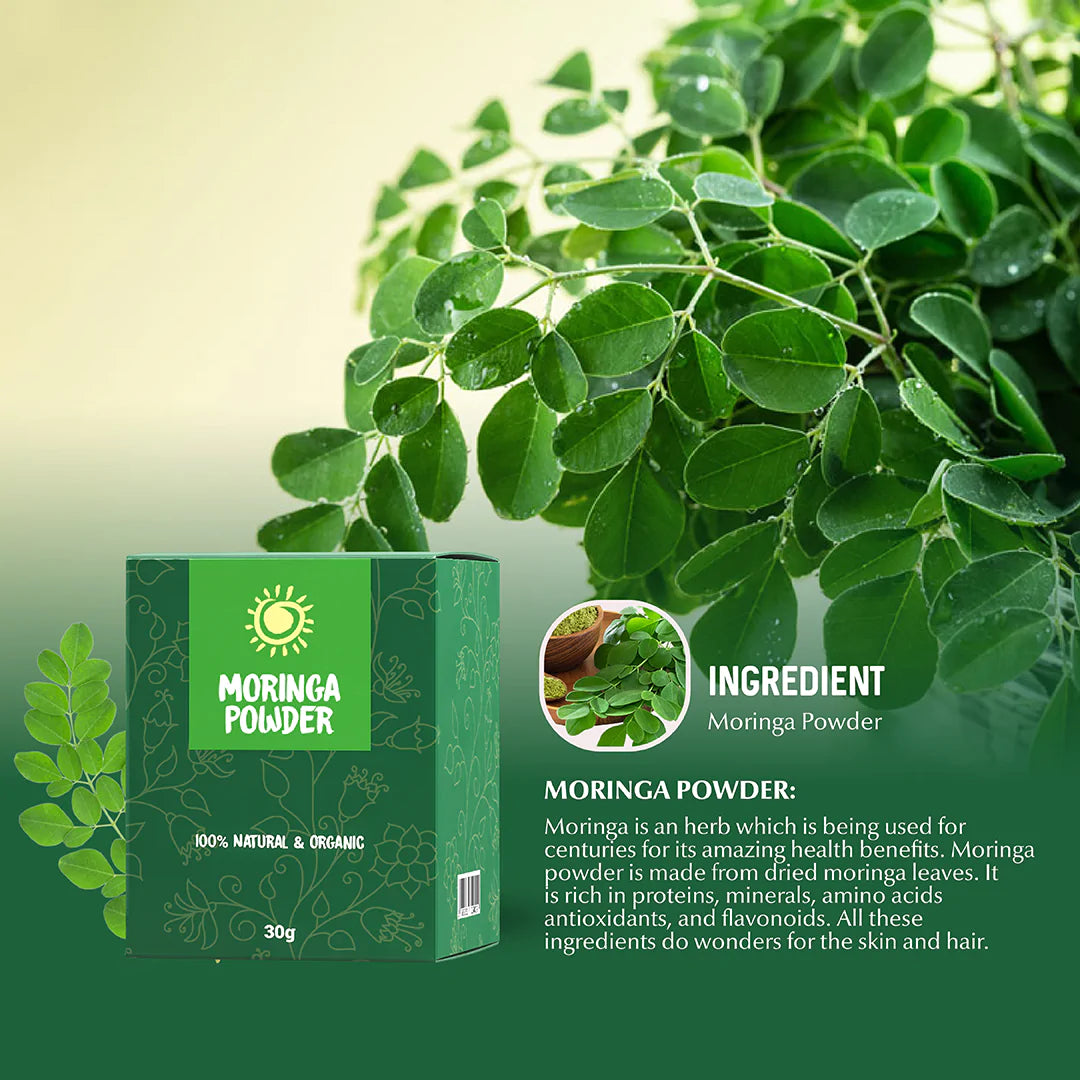 Spain Rajkonna Rajkonna Moringa Powder - Natural Wellness for Your Skin – Nokkhotro