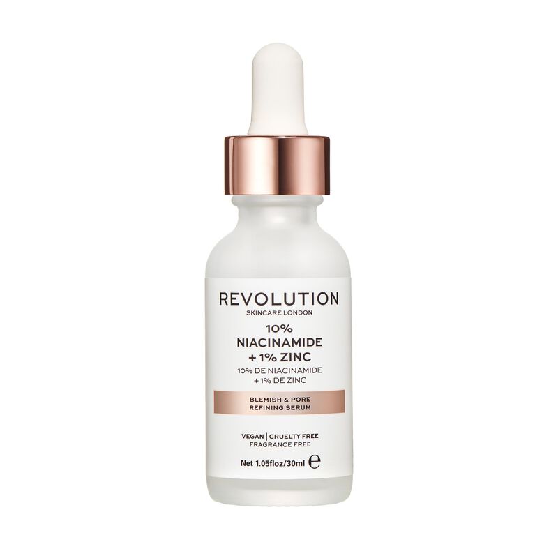 Revolution Skincare 10% Niacinamide + 1% Zinc Blemish & Pore Refining Serum (30ml)