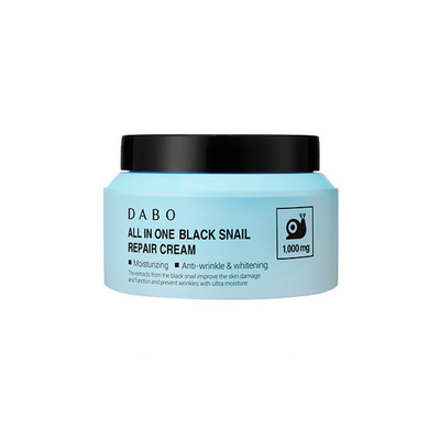 DABO All In One Black Snail Repair Cream 100ml blue jar