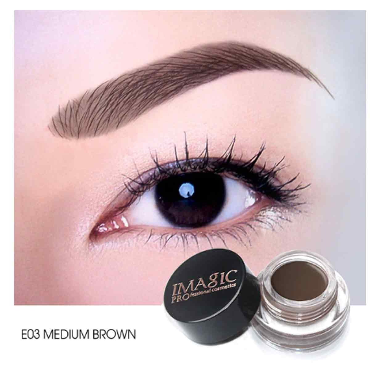 IMAGIC BROW POMADE SHADE Medium Brown #3
