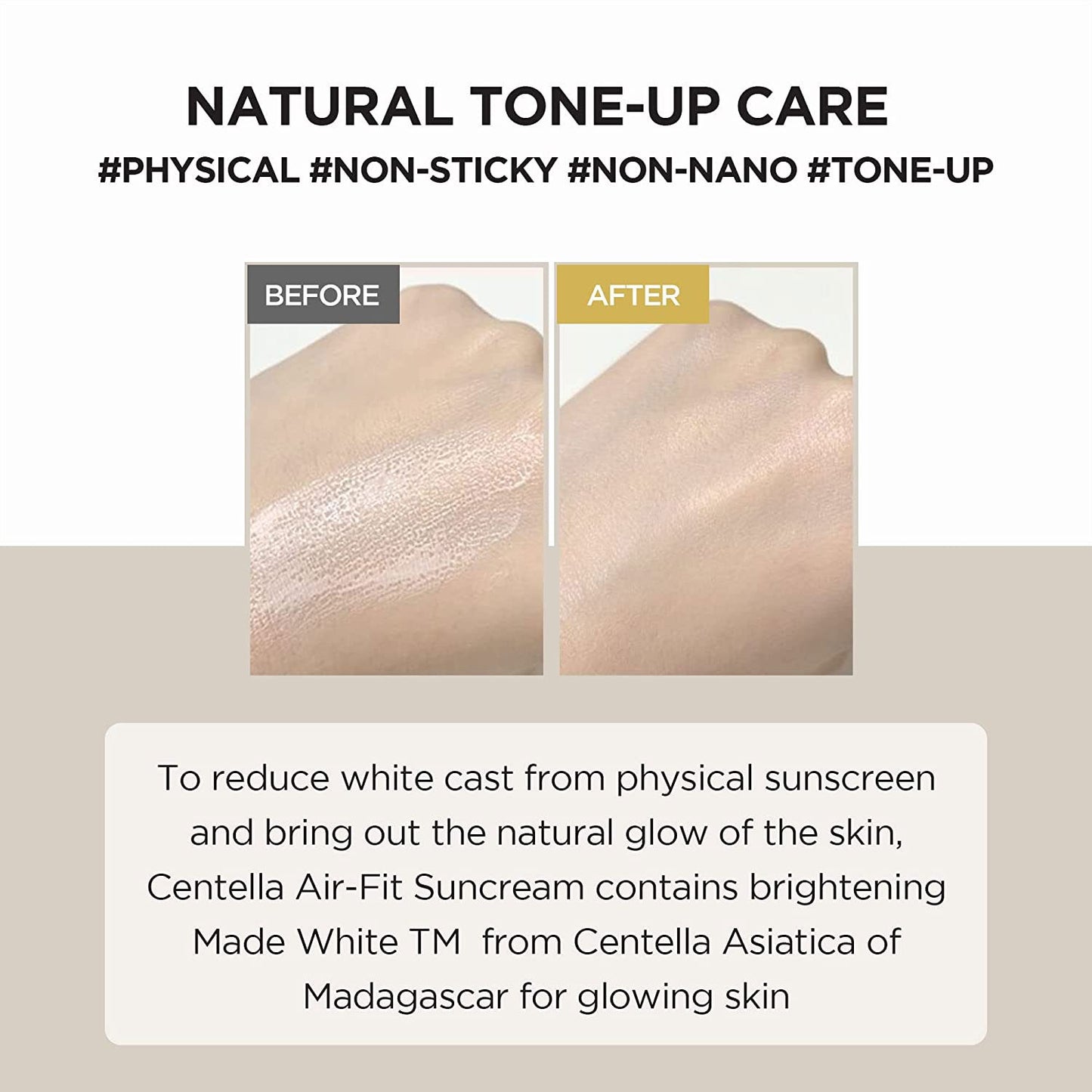 SKIN1004 Madagascar Centella Air Fit Suncream SPF50+ PA++++ (50ml)