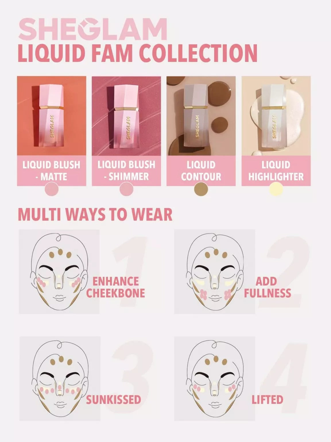 Sheglam Glow Bloom Liquid Highlighter (Tea Cake)