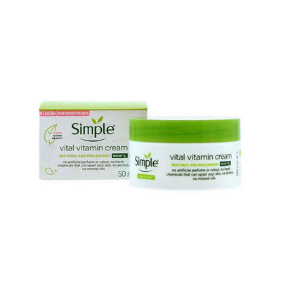 Simple Kind to Skin Vital Vitamin Night Cream (50ml)