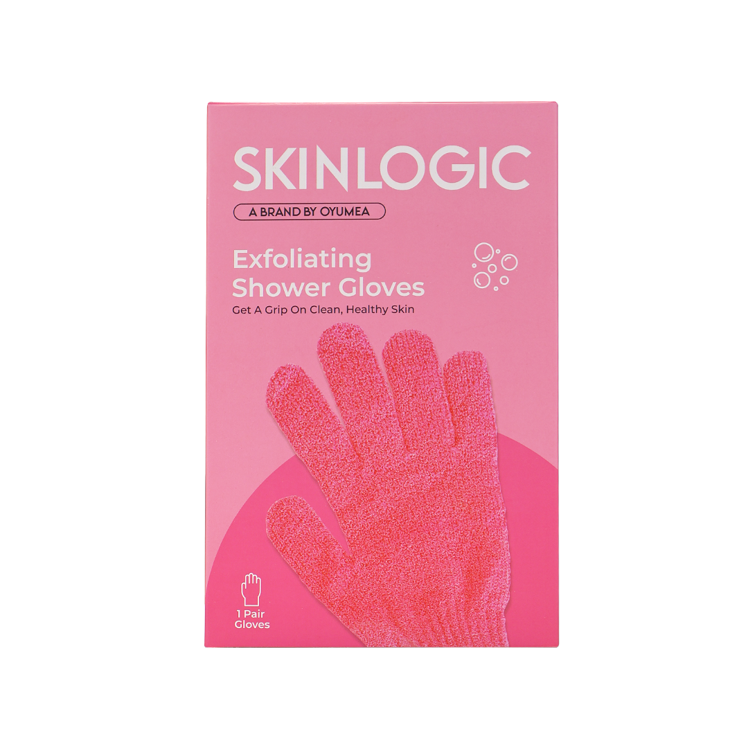 Skinlogic Bath Gloves 1 Pair Pink