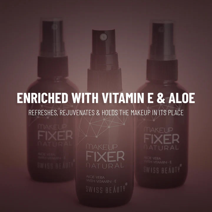 Swiss beauty Make Up fixer Natural Aloe Vera with Vitamin - E