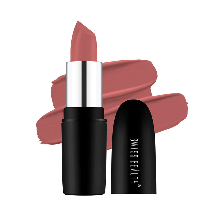 Swiss beauty Pure Matte Lipstick 213 (Bare)