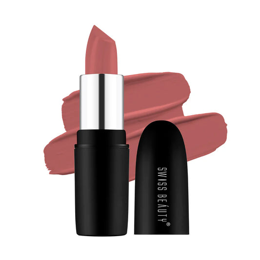 Swiss beauty Pure Matte Lipstick 213 (Bare)