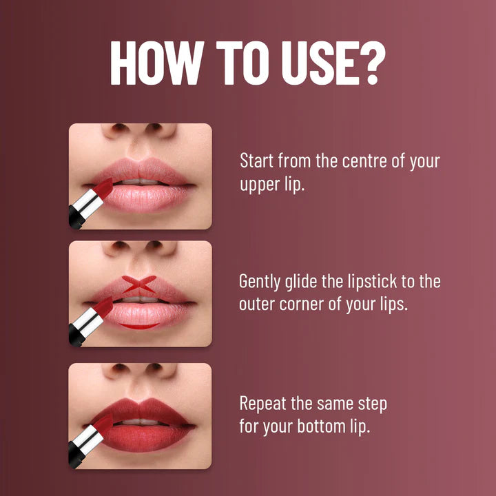 Swiss beauty Pure Matte Lipstick 213 (Bare)