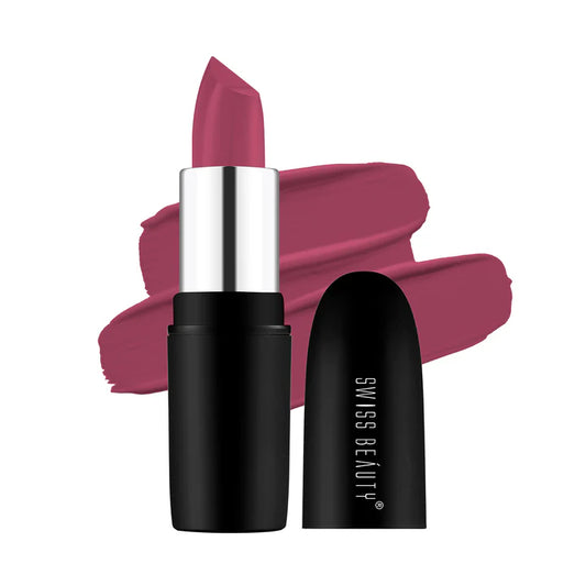Swiss beauty Pure Matte Lipstick 216 (Lust On)