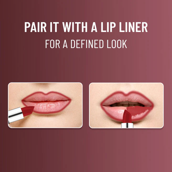 Swiss beauty Pure Matte Lipstick 228 (Bold Wine)