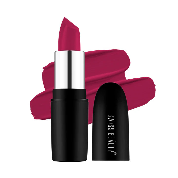 Swiss beauty Pure Matte Lipstick 228 (Bold Wine)