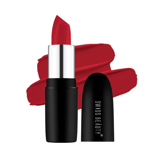 Swiss beauty Pure Matte lipstick 221 (Hot Red)
