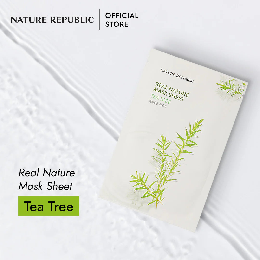 Nature Republic Real Nature Tea Tree Mask Sheet (23ml)