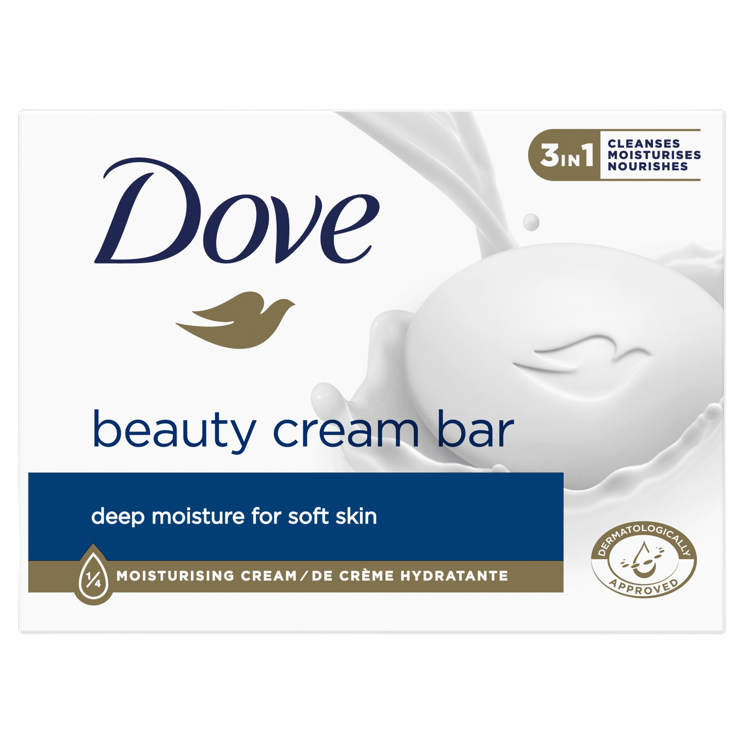 Dove Moisturising Beauty Cream Bar (90g)