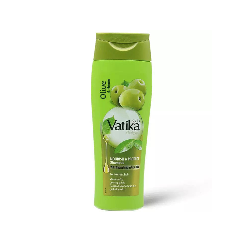 Vatika Natural Olive & Henna Nourish and Protect Shampoo (300ml)
