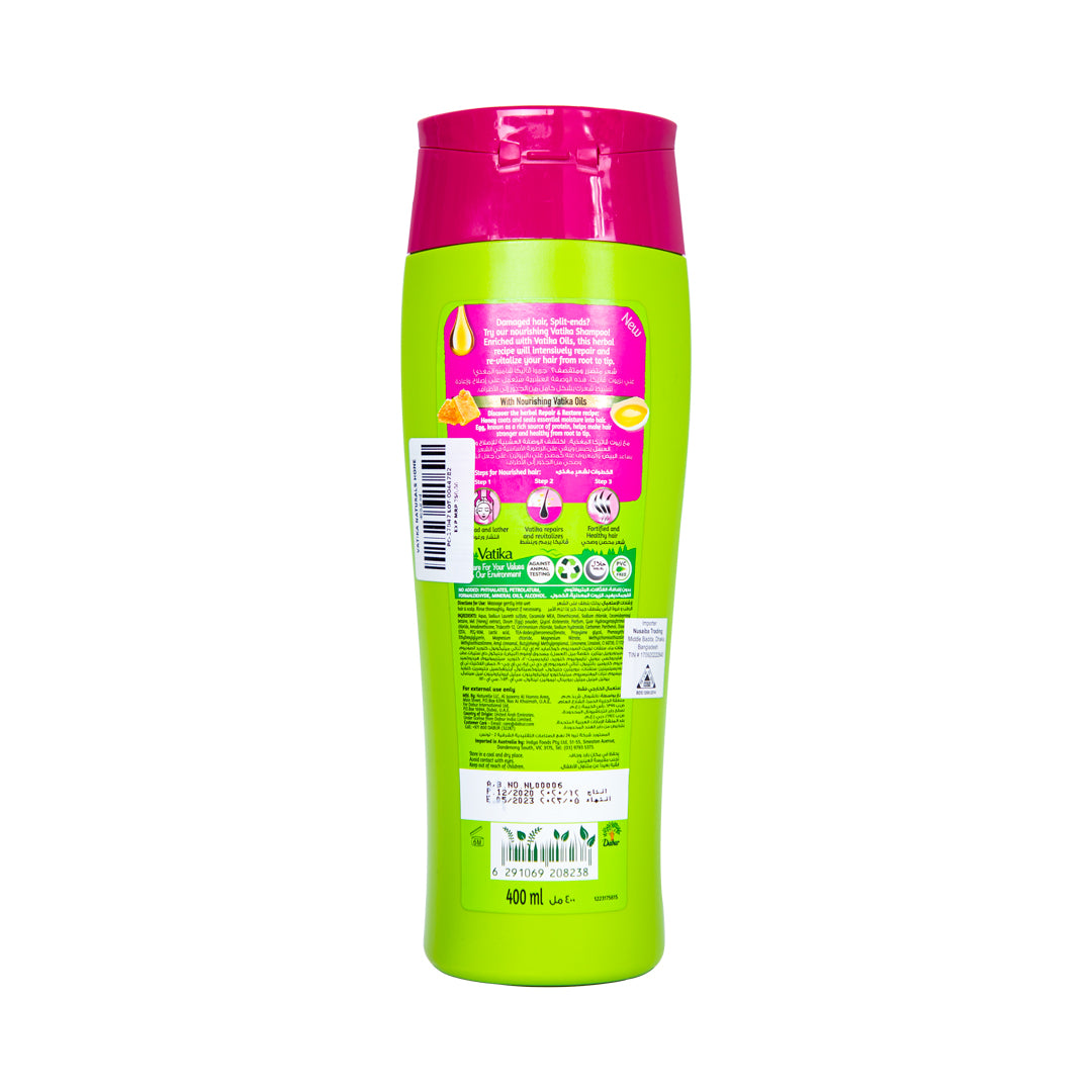 Vatika Naturals Honey & Egg Repair & Restore Shampoo (400ml)