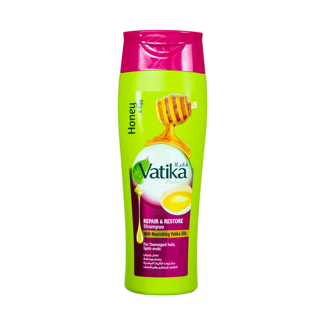 Vatika Naturals Honey & Egg Repair & Restore Shampoo (400ml)