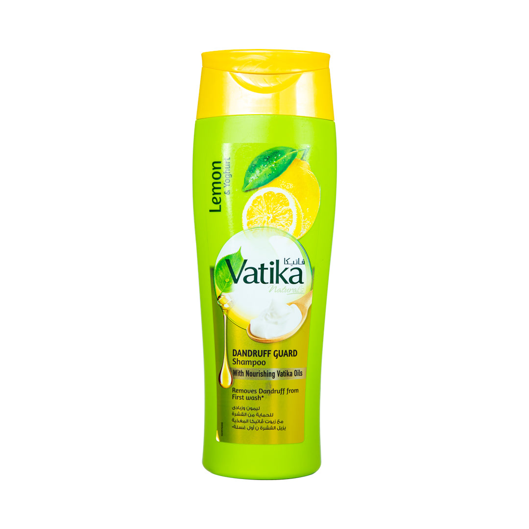 Vatika Naturals Lemon & Yoghurt Dandruff Guard Shampoo (400ml)
