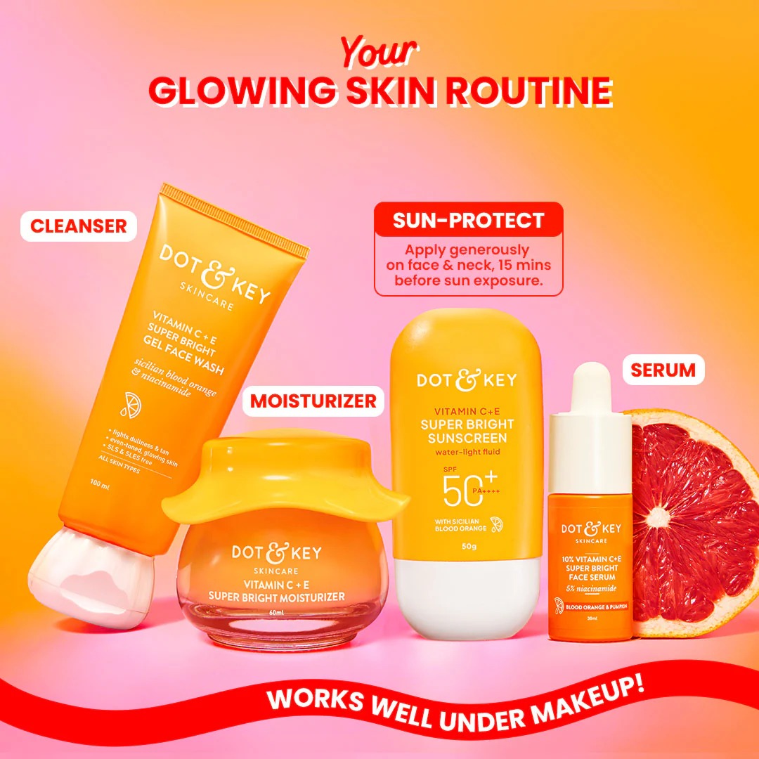 Dot & Key Vitamin C + E Sunscreen SPF 50+ PA++++ (80gm)