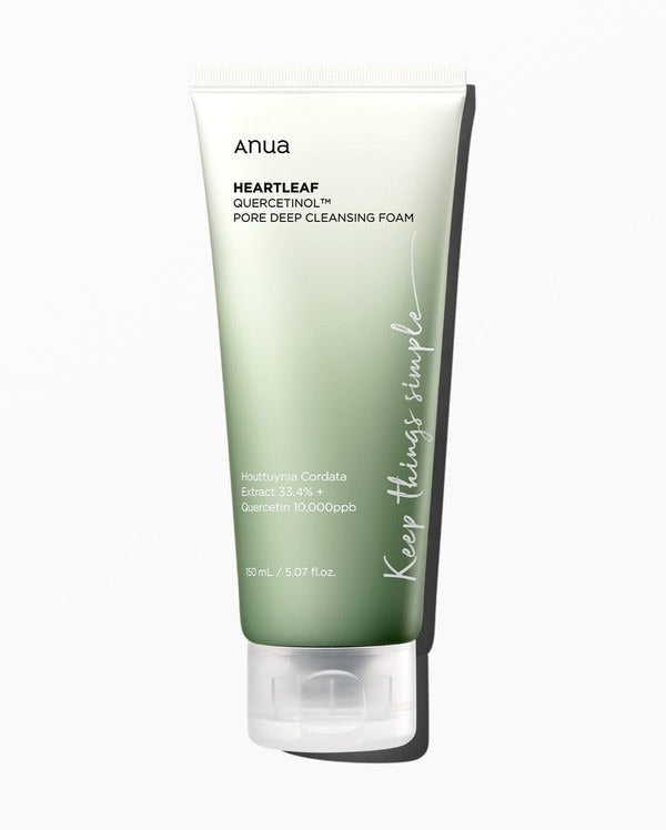 Anua Heartleaf Quercetinol Pore Deep Cleansing Foam (150ml)