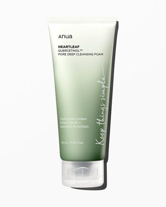 Anua Heartleaf Quercetinol Pore Deep Cleansing Foam (150ml)