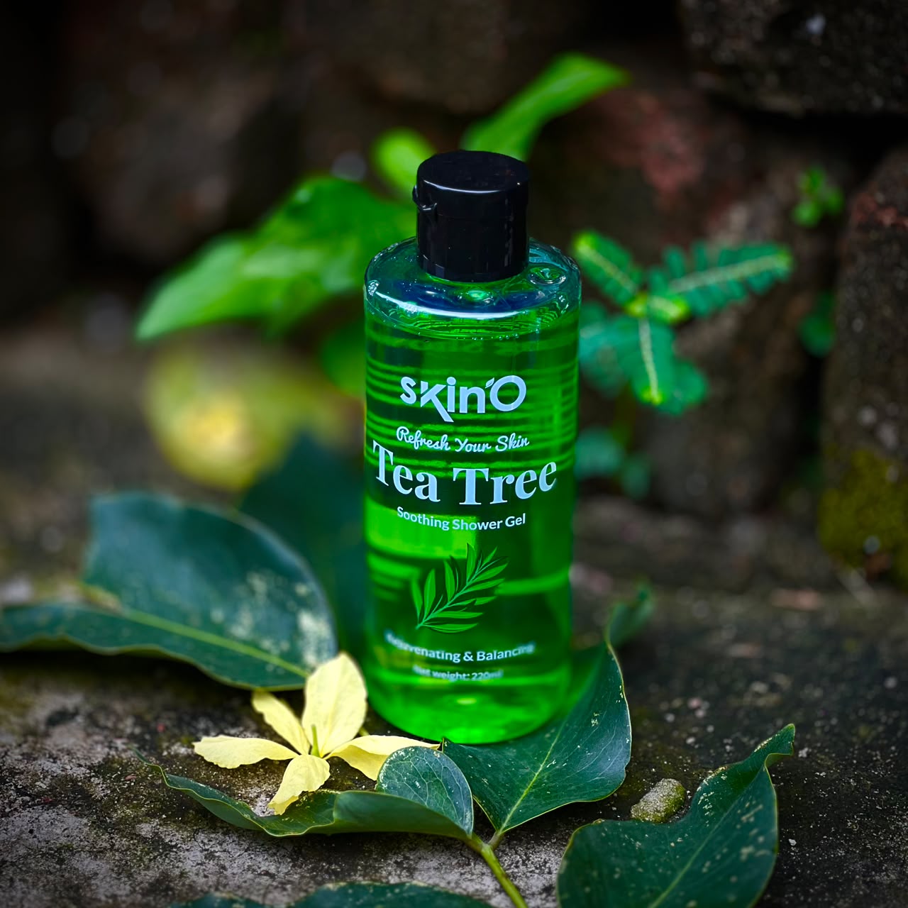 SkinO Refresh Your Skin Tea Tree Soothing Shower Gel (220ml)