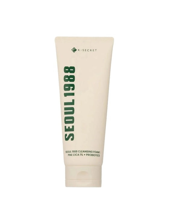 K-SECRET-SEOUL 1988 Cleansing Foam : Pine Cica 1% + Probiotics (150ml)