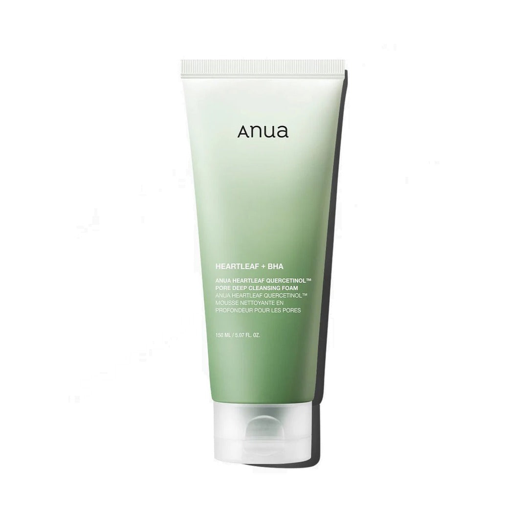 Anua Heartleaf Quercetinol Pore Deep Cleansing Foam (150ml)