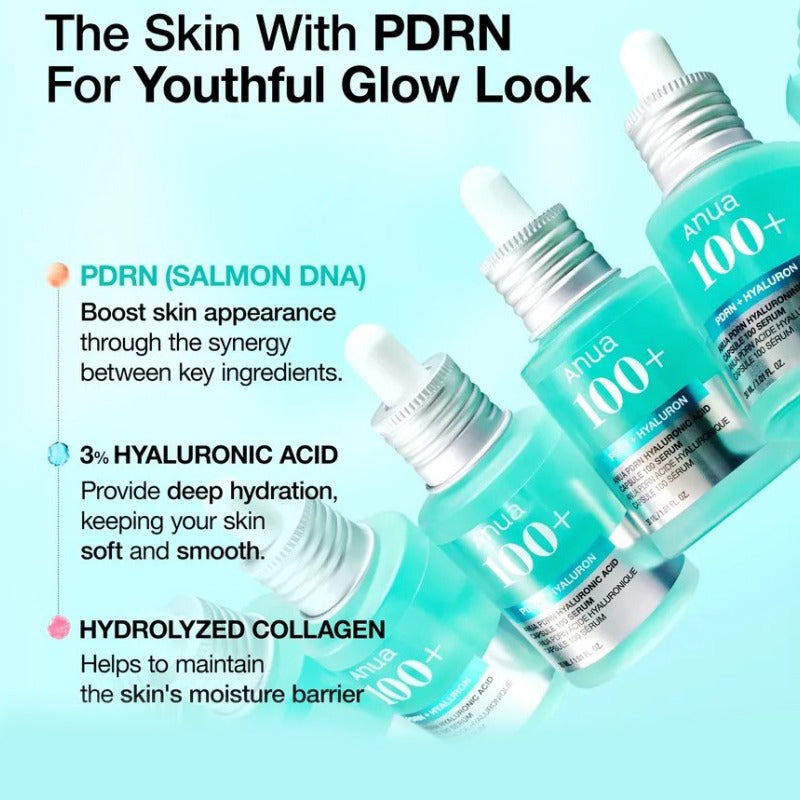 Anua PDRN Hyaluronic Acid Capsule 100 Serum (30ml)