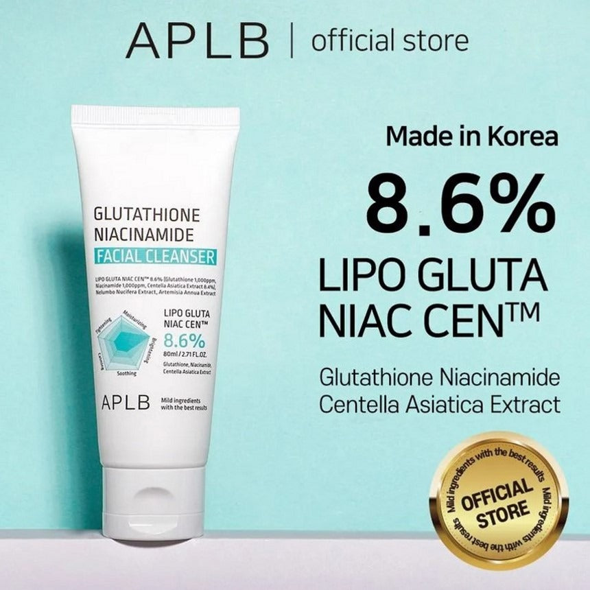 APLB - Glutathione Niacinamide Facial Cleanser (80ml)