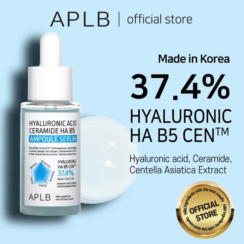 APLB - Hyaluronic Acid Ceramide HA B5 Ampoule Serum (40ml)