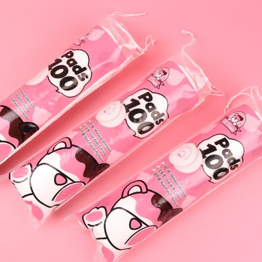 Oli Bear Cotton Pad - 100 pcs