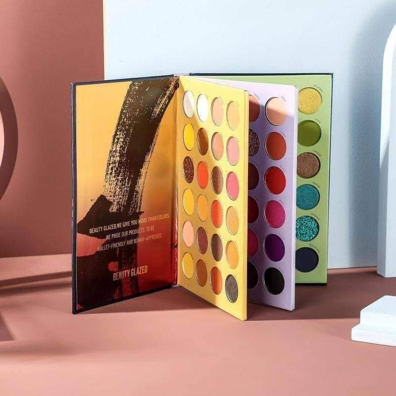 Beauty Glazed 72 Color Eyeshadow-COLOR SHADES